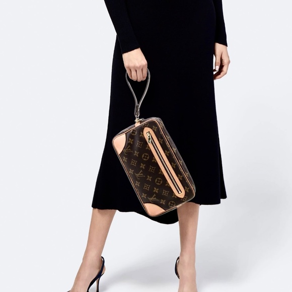 Louis Vuitton Monogram Marly Draggone Clutch - Picture 2 of 13